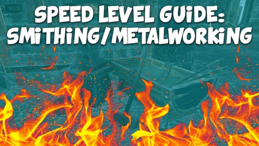 Picture of: ESO: How to SOLO Speed level Blacksmithing Fast/Get Metalworking Level  In   Session!!!