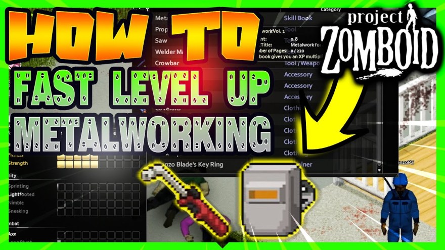 Picture of: How to level up metalworking fast in Project Zomboid – Tutorial  Build