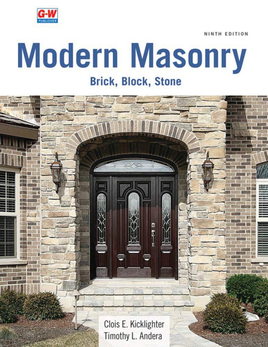 Picture of: Modern Masonry th Edition by Kicklighter 781645646648 (USED:LIKE NEW)  *A [ZZ]